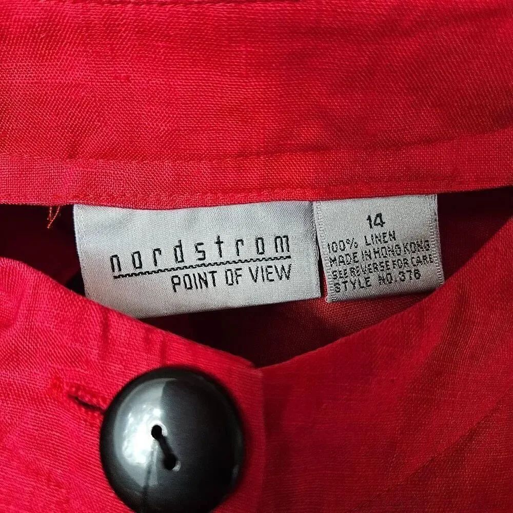 Nordstrom point of view linen dress - Picture 6 of 8